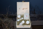 Criolla Bio-Geschenkbox in duftendem Weideheu / Bioland Gehrhofer Stutenvorzugsmilch / Naturpark Schwäbisch-Fränkischer Wald